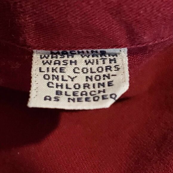 Polo Ralph Lauren Shirt Oxford Men's XL Solid Berry LS Blaire Button Down - Picture 7 of 11